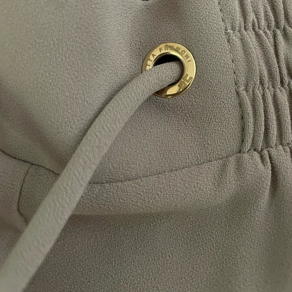 Elisabetta Franchi Satin Crepe Jogger Trousers